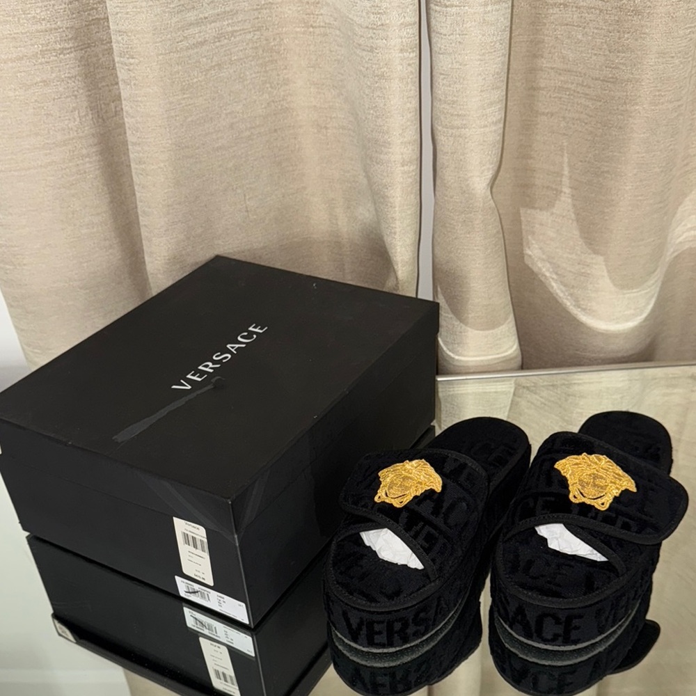 Versace Allover Slippers